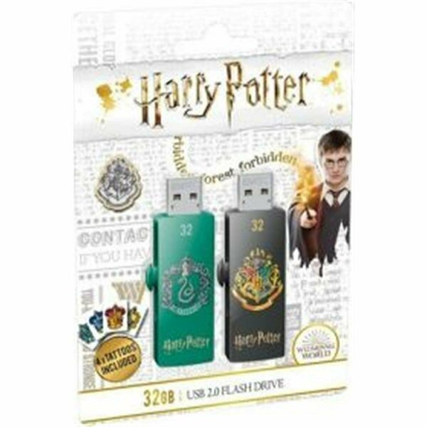 Emtec USB 2.0 32GB M730 Hogwarts & Slytherin, 2PK EM96353